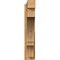 Ekena Millwork Balboa Block Rough Sawn Outlooker, Western Red Cedar, 6"W x 28"D x 32"H OUT06X28X32BOA05RWR - alternate 2
